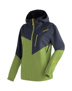 Женский походный дождевик, цвет gelb/schiefergrau/gelb Maier sports