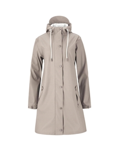 Женский походный дождевик, серый Weather report