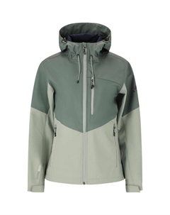 Мужской походный дождевик, цвет grau/grün Whistler