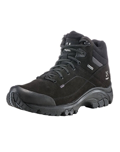 Походные ботинки Ridge Mid GT, черный Haglöfs