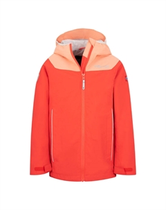 Мужской походный дождевик, цвет tomatenrot/korallenrosa Trollkids