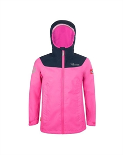 Мужской походный дождевик, цвет hellrosa/navyblau Trollkids