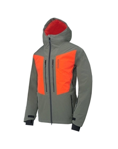 Мужской походный дождевик, цвет helles everglade/orange Skratta