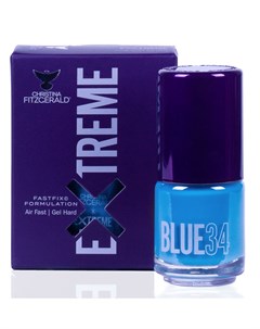 Лак для ногтей 34 BLUE EXTREME 15 мл Christina fitzgerald