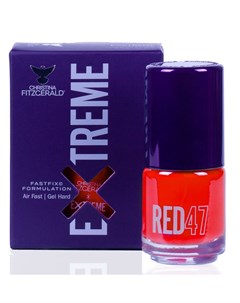 Лак для ногтей 47 RED EXTREME 15 мл Christina fitzgerald