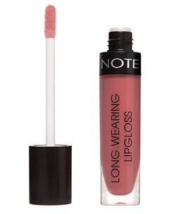 Блеск стойкий для губ 23 LONG WEARING LIPGLOSS 6 мл Note cosmetics