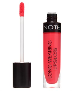 Блеск стойкий для губ 14 LONG WEARING LIPGLOSS 6 мл Note cosmetics