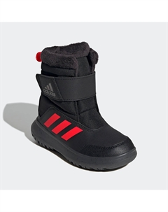 Sportswear зимние ботинки «WINTERPLAY KIDS BOOTS», зимние ботинки, зимние ботинки, зимняя обувь, цвет Core Black / Solar Red / Iron Metallic Adidas