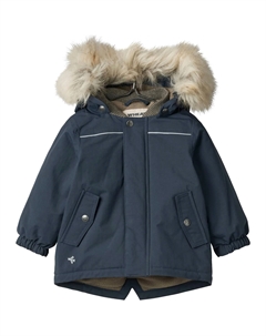 Уличная куртка ПШЕНИЦА «Jacket Kasper Tech», с капюшоном, водонепроницаемая, дышащая, с легкой подкладкой, темно-синий Wheat