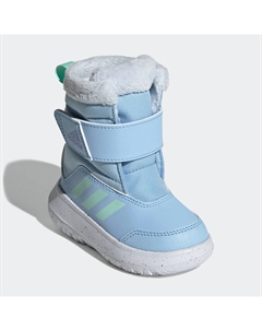 Sportswear зимние ботинки «WINTERPLAY KIDS BOOTS», зимние ботинки, зимние ботинки, зимняя обувь, для детей, цвет Glow Blue / Blue Spark Metallic / Clear Mint Adidas