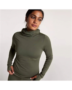 Женская балаклава для бега Cold Dash для холодной погоды, темно-оливковый Calia