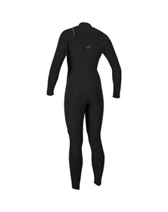 Полный гидрокостюм Hyperfreak 3/2+мм с молнией на груди — женский, черный O`neill