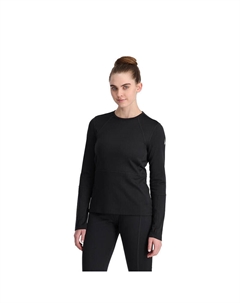 Лыжное нижнее белье, функциональная рубашка, лыжное женское - CHARGER CREW, цвет schwarz Spyder