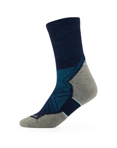 Носки для бега Run Targeted Cushion Mid Crew, цвет Deep Navy Smartwool