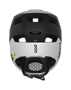 Шлем Otocon Race Mips, цвет Uranium Black/Hydrogen White Matte Poc