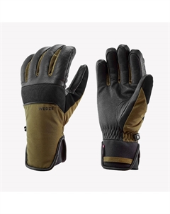 Лыжные перчатки, цвет goldolivgrün/rauchschwarz Wedze