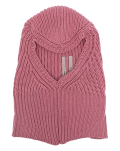 Балаклава Рика Оуэнса из ребристой ткани, розовый Rick owens