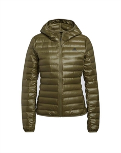 Пуховик, оливково-зеленый Adidas