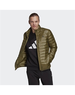 Пуховик, оливково-зеленый Adidas