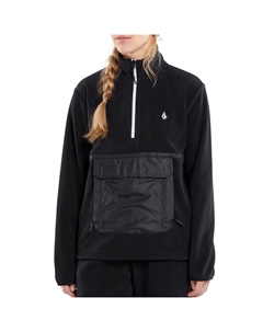 Толстовка Polar 1/2 Zip, черный Volcom