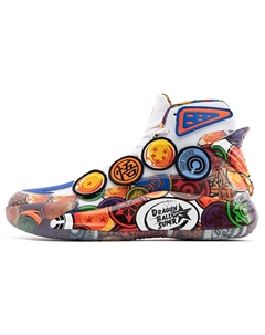 Баскетбольные кроссовки KT5 мужские высокие многоцветные Anta