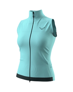 Женский легкий ветрозащитный жилет для езды, синий Dynafit