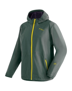 Мужской походный дождевик, цвет berlinerblau/schwarz/berlinerblau Maier sports