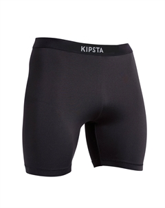 Функциональные шорты футбольные Keepcomfort 100 женские/мужские черные, черный Kipsta