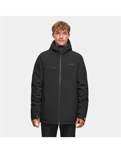 Мужской походный дождевик, черный Alpinus