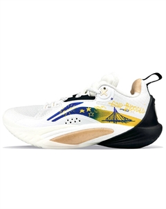 Баскетбольные кроссовки Speed 10 мужские с низким верхом золотистого цвета Li-ning