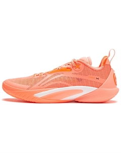 Баскетбольные кроссовки Speed 10 мужские с низким верхом флуоресцентного оранжевого цвета Li-ning