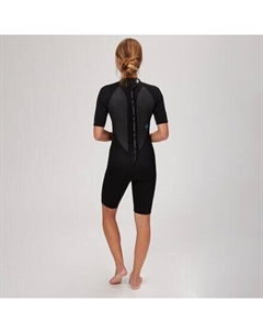 Весенний гидрокостюм The Reactor II с молнией сзади 2 мм — женский, черный O`neill