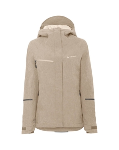 Женская теплая куртка-дождевик Yaras, бежевый Vaude