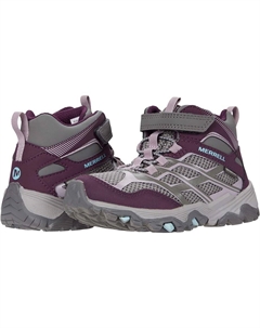 Походные ботинки Moab FST Mid A/C Waterproof, цвет Charcoal/Nirvana Merrell