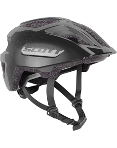 Шлем spunto junior plus — детский, цвет black/reflective grey Scott