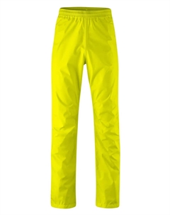 Брюки-дождевики "Drainon", водонепроницаемые брюки, ветронепроницаемые велосипедные брюки, проклеенные швы, полуприлегающие, желтый Gonso