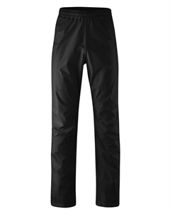 Брюки-дождевики "Drainon", водонепроницаемые брюки, ветронепроницаемые велосипедные брюки, проклеенные швы, полуприлегающие, черный Gonso