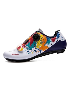 Велообувь Road Picasso Buckle, размер 37, белый Santic