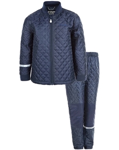 Лыжный комбинезон "Тигр" с теплой стежкой, синий Zigzag