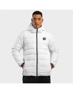 Мужская стильная непромокаемая стеганая куртка натуральная белая Siroko