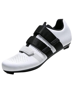 Велообувь Road Ares Velcro, размер 45, белый Santic