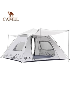 Палатка Ink Panda, непромокаемая и солнцезащитная, с двойной дверью, 172BC02070, бежевый, белый, один размер Camel