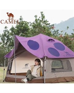 Утолщенная автоматическая палатка для кемпинга «грибной домик» 1J322C7728 лавандово-фиолетового цвета, один размер подходит всем Camel