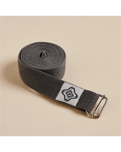 Ремешок для йоги из органического хлопка - серый Kimjaly