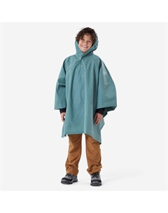 Детское походное дождевик - 10 л - от 126 до 156 см Сине-зеленый Forclaz