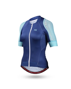 Велосипедное джерси женское PRO с короткими рукавами из дышащего материала L, мультиколор Mountainpeak