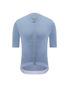 Велосипедное джерси унисекс с короткими рукавами однотонное S-XXL, серый Mountainpeak