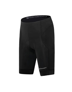 Шорты мужские для велоспорта летние XXL, черный Cavalry