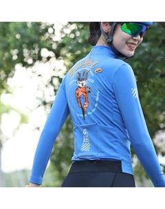 Кофта для езды на велосипеде с длинными рукавами, синий Mountainpeak