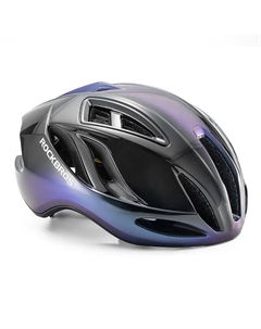 Велосипедный шлем Rock Brothers для горного велосипеда металлический, фиолетовый Rockbros